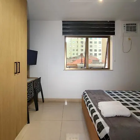 Studio com piscina no Casa Mauá-3